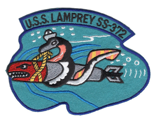 USS Lamprey SS-372 Large Patch