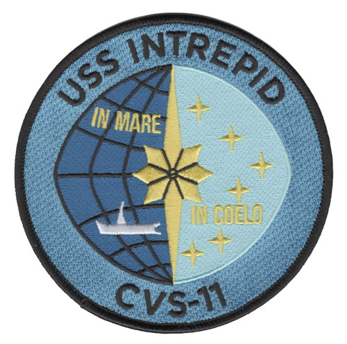 USS Intrepid CVS-11 Aircraft Carrier Ship Patch