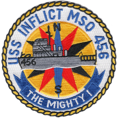 USS Inflict MSO-456 Patch