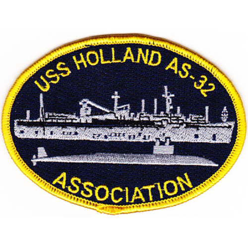USS Holland AS-32 Association Patch
