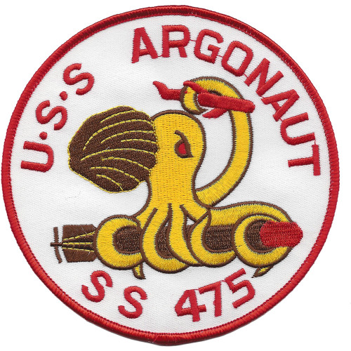 USS ARGONAUT SS-475 Submarine Fourth Style Patch