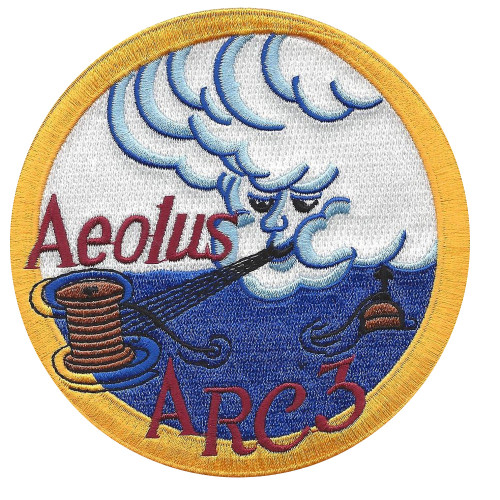 USS Aeolus ARC-3 Attack Cargo Ship Patch