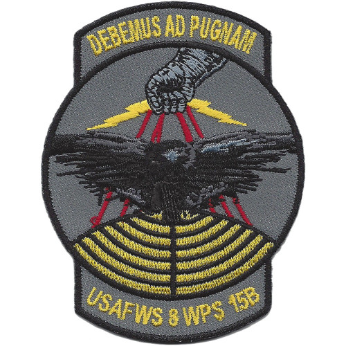 USAFWS 8 WPS 15B Fighter Weapons Class Patch