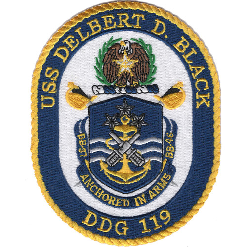 USS Delbert D. Black DDG-119 Patch