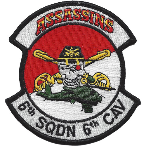 6th Squadron 6th Air Cavalry Aviation Attack Regiment Patch Assassins