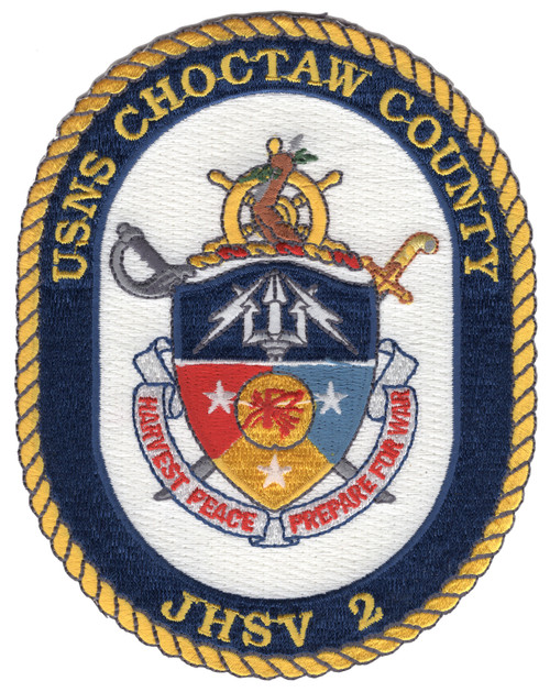 USS Choctaw County JHSV-2 Patch