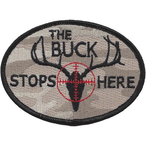 The Buck Stops Here Patch