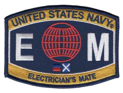 US Navy Electrician's Mate Rating Patch