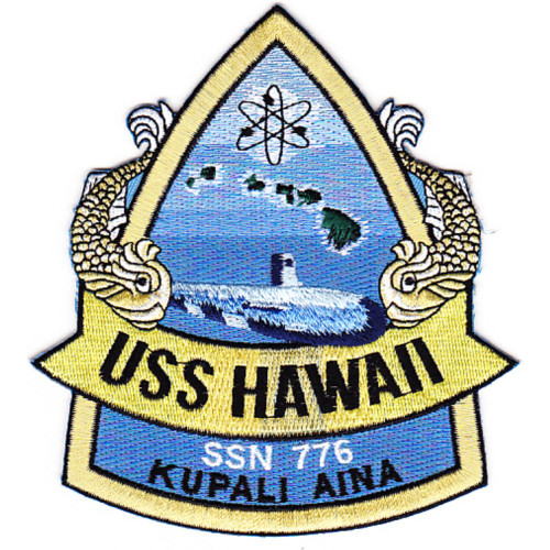 SSN-776 USS Hawaii Patch - A Version