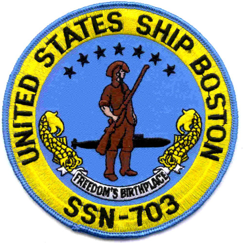SSN-703 USS Boston Patch