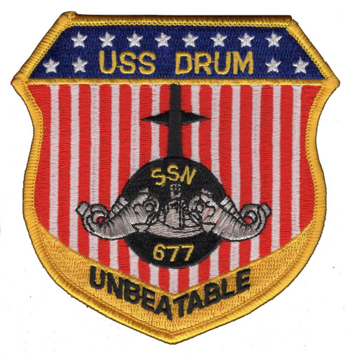 SSN-677 USS Drum Patch