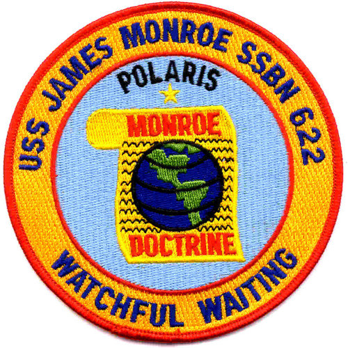 SSBN-622 USS James Monroe Patch