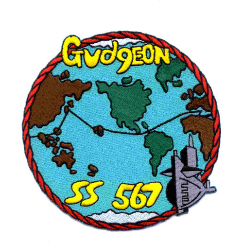 SS-567 USS Gudgeon Patch - A Version