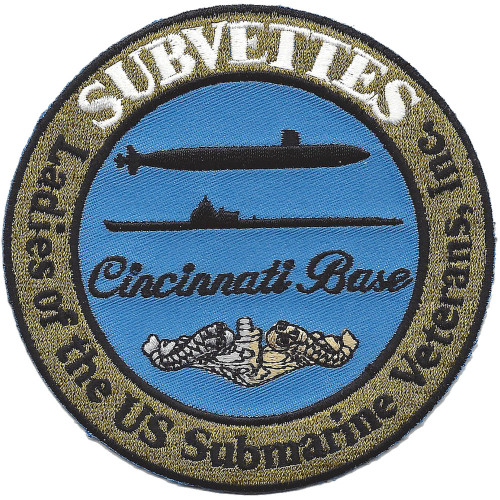 Submarine Cincinnati Subvettes Base Patch
