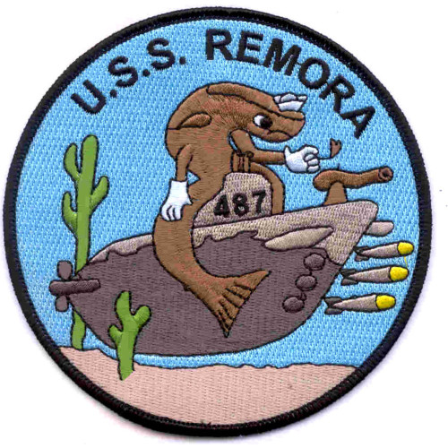 SS-487 USS Remora Patch - Version B