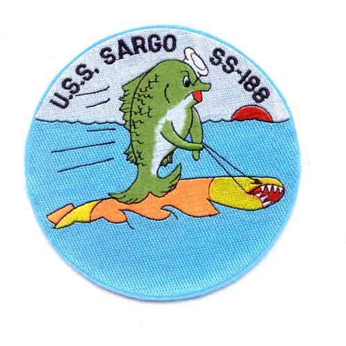 SS-188 USS Sargo Submarine Patch