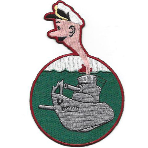 SS-17 USS D-1 Narwhal Patch Circa 1920