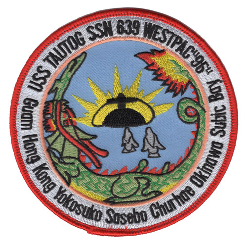 SSN-639 USS Tautog Patch - Version C