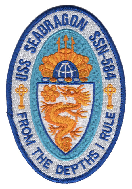 SSN-584 USS Sea Dragon Patch