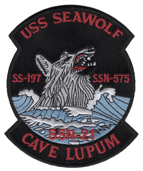 SSN-21 USS Sea Wolf Patch A