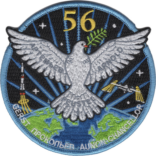 SP-617 ISS Expedition 56 Crew Patch