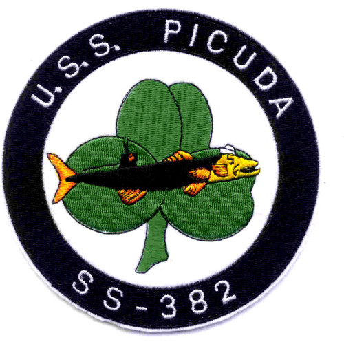 SS-382 USS Picuda Patch - Version B