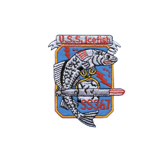 SS-367 USS Icefish Patch - Small