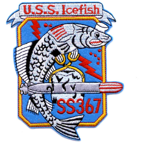 SS-367 USS Icefish Patch - Large