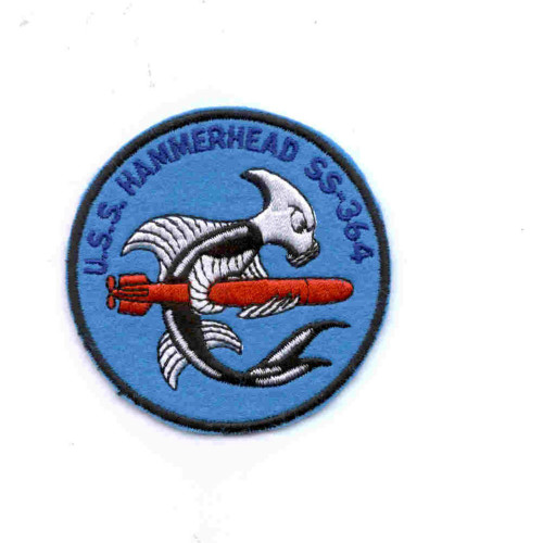 SS-364 USS Hammerhead Patch - Small