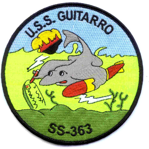 SS-363 USS Guitarro Patch - Version B