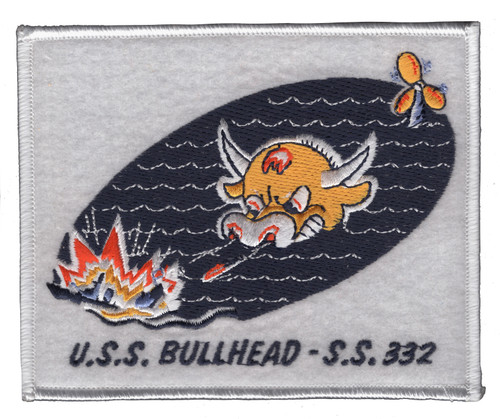 SS-332 USS Bullhead Patch