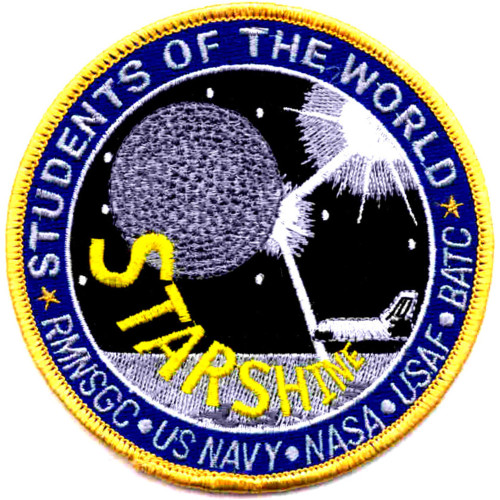 SP-226 NASA Columbia Space Shuttle Mission To ISS Starshine Patch