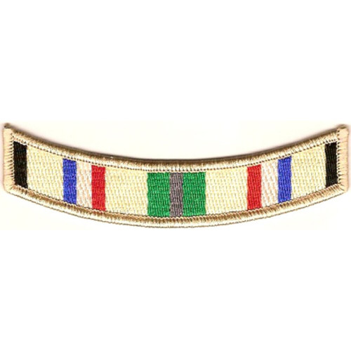 South-West Asia Service Campaign Ribbon MOS Patch