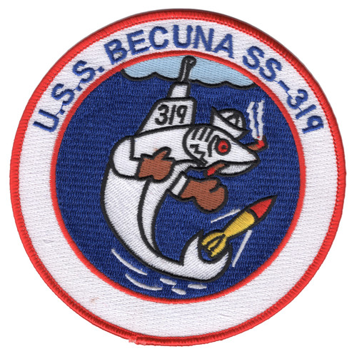 SS-319 USS Becuna Patch