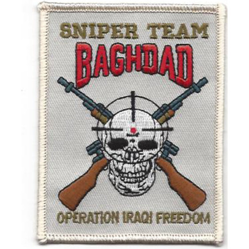 Sniper Team Bagdad Patch