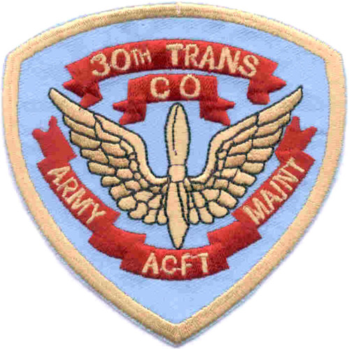 30th Aviation Transportation Company ACFT Maintenance Patch