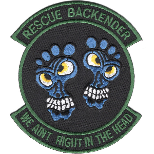 33rd Rescue Squadron Patch Rescue Backender