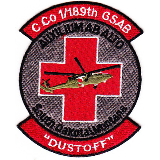 1st Squadron 189th GSAB Charlie Company Medical Evacuation Patch