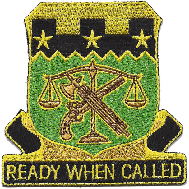 105th Military Police Battalion Patch