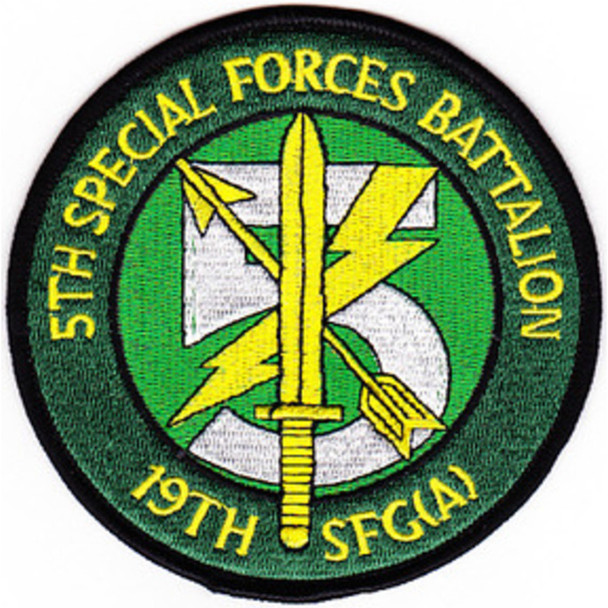 5th Battalion 19th Special Forces Group Airborne Patch