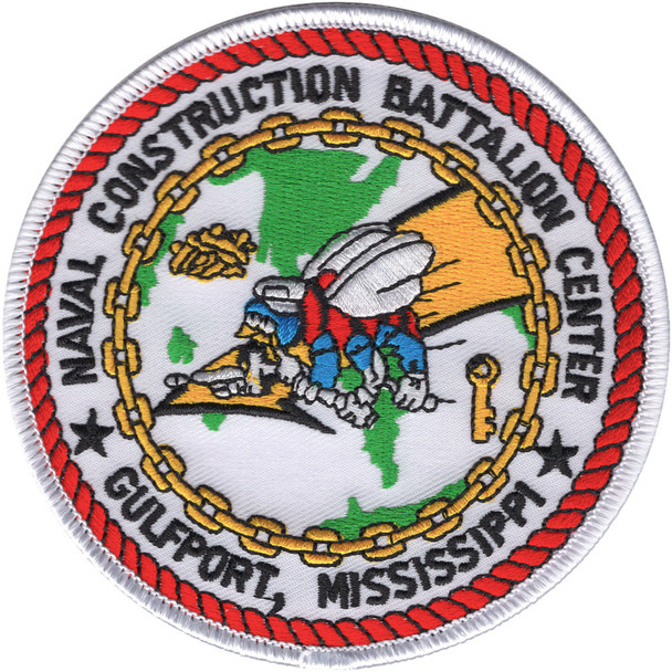 Naval Mobile Construction Battalion Center Gulfport Mississippi Patch