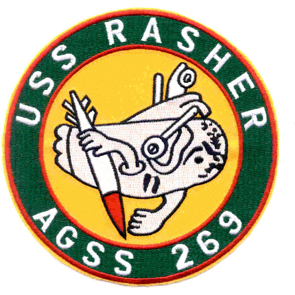 AGSS-269 USS Rasher Patch - Version C