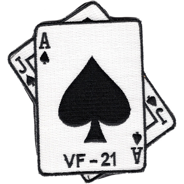 VF-21 Fighter Squadron Patch Hook And Loop