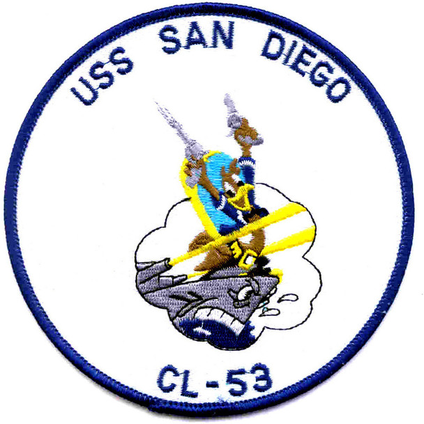 USS San Diego CL-53 Patch