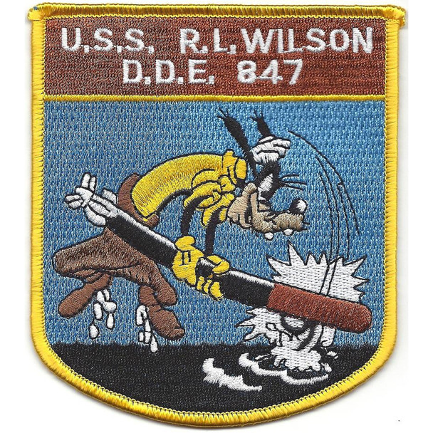 USS R.L. Wilson DDE-847 MOH Patch