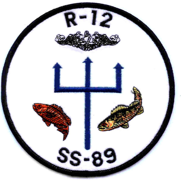 USS R-12 SS-89 Submarine Patch