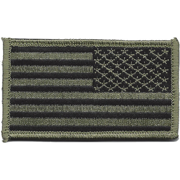 U.S. Flag ACU Left Sleeve Patch Hook And Loop