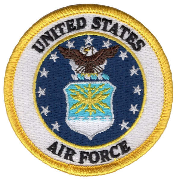 United States Air Force Crest Patch - Military Service Mark