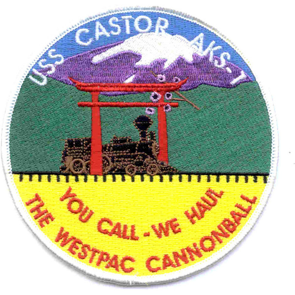 USS Castor AKS-1 Patch