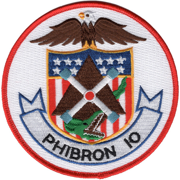 US Navy PhibRon 10 Amphibious Squadron Ten Patch